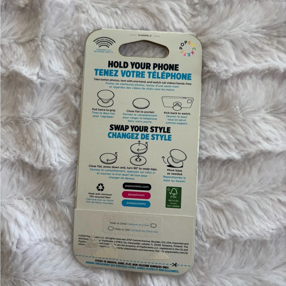 PopSocket Premium Phone Grip- Blue Green